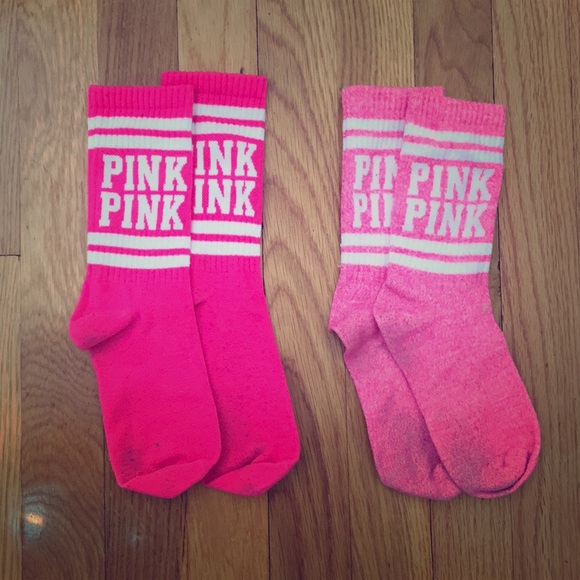 Victoria Secret PINK socks - Picture 1 of 1